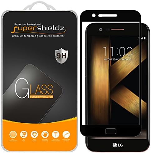 (2 Csomag) Supershieldz Tervezett LG K20 Plusz Edzett Üveg kijelző Védő fólia, (Teljes Képernyő Lefedettség) Anti Karcolás,
