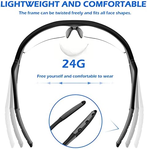 OXG 12 Csomag Anti-Köd Biztonsági Szemüveg a Férfiak, ANSI Z87.1 Védőszemüveget Hatása karcálló szemvédő Munka