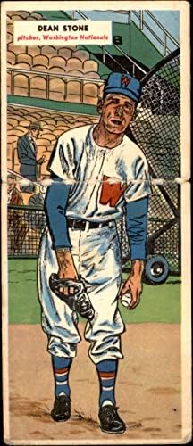 1955 Topps 17/18 - Dean Kő/Charlie Fehér Állampolgárok/Bátrabbak (Baseball-Kártya) a TISZTESSÉGES Állampolgárok/Bátrabbak