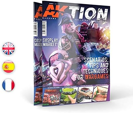 AK-Interaktív Aktion Wargame Magazin - 1. kiadás. Angol - Modell-Könyvek, Magazinok AK-6300