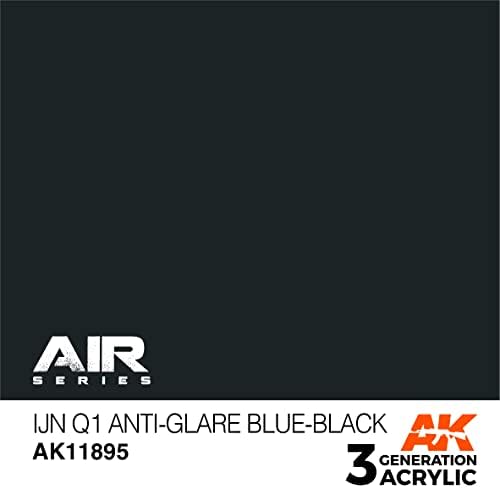 AK Akril 3Gen Repülőgép AK11895 IJN Q1 Anti-Vakító Kék-Fekete (17ml)