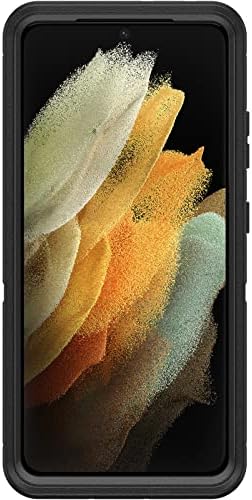 OtterBox Samsung Galaxy S21 Ultra 5G, Kiváló Masszív védőtok, Védő Sorozat, Fekete