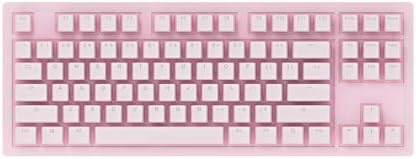 EPOMAKER AKKO Sakura 87 Kulcsok RGB Vezetékes Mechanikus Billentyűzet, Áttetsző Akril Esetben, PBT Puding Keycaps a Játék/Mac/Win