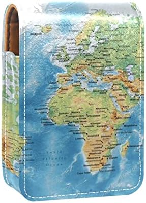 Mini Rúzst a Tükör az Erszényes, a Világ Térkép Sima Hordozható Esetben Jogosult Szervezet