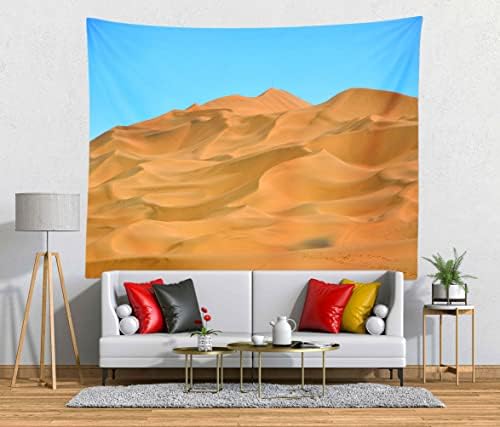 CORFOTO 9x6ft Sivatagban Háttérben Kék Ég homokdűnék Hátteret Fotózás Lenyűgöző Kopár Homok Góbi Táj Háttérben, Férfiak,