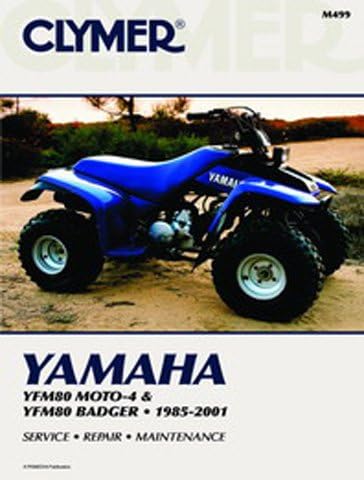 Clymer Javítási Kézikönyv Yamaha ATV YFM80 Borz 85-08