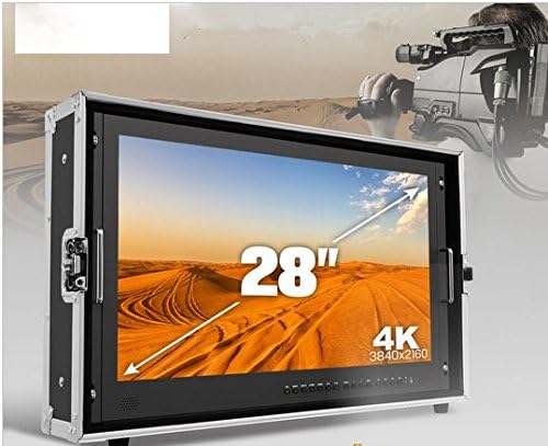 GOWE 28 Broadcast Ultra-HD-4K Videó Monitor 3840 * 2160 Felbontás 3G-SDI HDMI 1000:1 Nagy Kontrasztú LED Képernyő