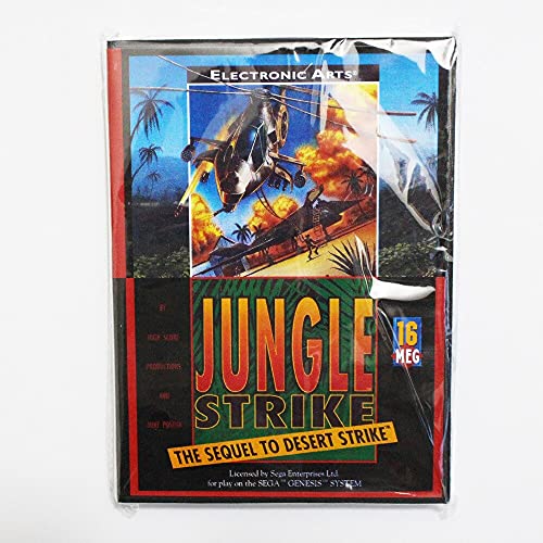 Samrad Dzsungel Sztrájk A Folytatást Desert Strike Játék Patron 16 Bit Md Játék Kártya Kiskereskedelmi Doboz Sega Mega Drive