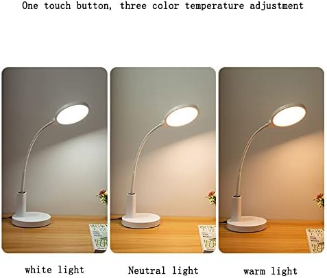 YCLZNB asztali Lámpa, LED, asztali Lámpa, 10W, Három-Sebesség Beállítása, Nyomógomb-Kapcsolót, Univerzális Állítható Lámpa