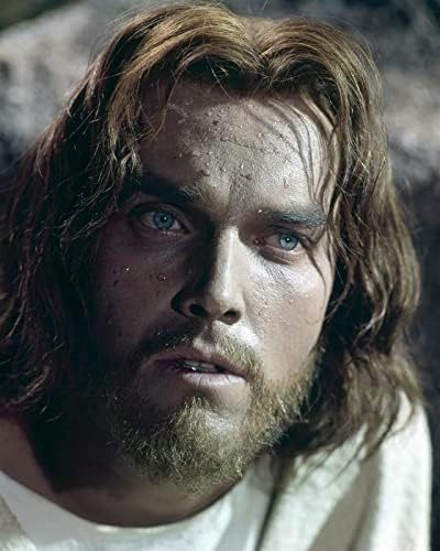 Jeffrey Hunter, mint Jézus Krisztus 1961-ben a Királyok Királya 8x10 hüvelyk fotó