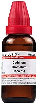 Dr. Willmar a Csomag India Kadmium Bromatum Hígítási 1000 CH Üveg 30 ml Hígító