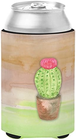 Caroline Kincsek BB7365CC Kaktusz Zöld, Barna Akvarell, vagy Üveg Ölelkezős, Lehet Hűvösebb Ujja Ölelkezős Mosható Gép Italt