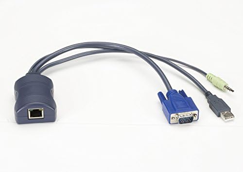 Fekete Doboz Szerver Modul VGA, USB-Audio CX Sorozat KVM Kapcsoló
