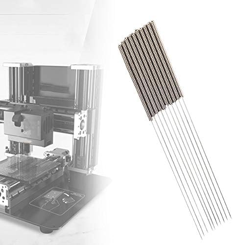0,4 mm Fúvóka Tisztítás Tű, Rozsdamentes Acél 3D-s Nyomtató Fúvóka Erős a Takarmány Fogaskerekek