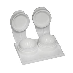 Fehér Flip-Top kontaktlencse Lapos Csomag (egy Csomag 100)