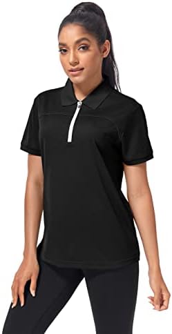 IGEEKWELL Női Pólók Nedvesség Wicking Golf Pólók Slim Fit Golf Ruházati Sportos Tenisz Alkalmi póló S/M/L/XL/XXL