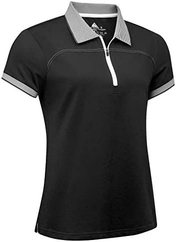 IGEEKWELL Női Pólók Nedvesség Wicking Golf Pólók Slim Fit Golf Ruházati Sportos Tenisz Alkalmi póló S/M/L/XL/XXL