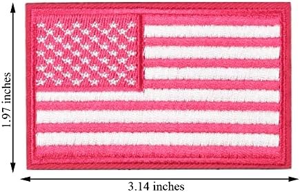 Harsgs 2DB Amerikai Zászló Foltok, Hook & Hurok Taktikai Morál Javítás Teljes Hímzés Katonai Patch Sapkák Táskák, Mellények,