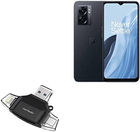 BoxWave Smart Modul Kompatibilis Szuper Nord N300 - AllReader SD Kártya Olvasó, microSD Kártya Olvasó SD-Kompakt USB Szuper