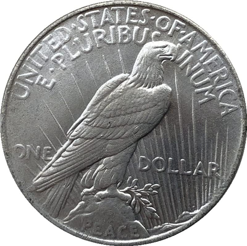 1928-P Amerikai Érmék Réz Ezüstözött Antik Kézműves Külföldi Emlékérme Gyűjtemény