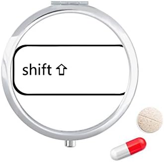 Billentyűzet Symbol Shift Tabletta Esetben Zsebében Gyógyszer Tároló Doboz, Tartály Adagoló