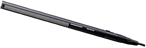 Sennheiser MKH 416-P48 Videó, Mozi, illetve Műsorszóró Puska Mikrofon-Komplett Szett a LyxPro XLR Kábel, Szélvédő & rezgéscsillapító