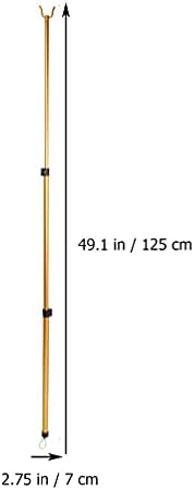 DOITOOL Hosszú Reach Horog 49.1 hüvelyk Kiterjesztett Szekrényben Pole-Utility Horog, Visszahúzható Hosszú Reach Stick Szekrényben