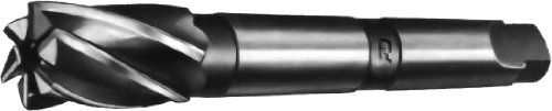 F + F Eszköz Cég 18665-SF362 Több Fuvola Fény Vám Végén Malom, a Nagy Sebességű Acél, 1.25 Malom Átmérő, 3-as Morse Kúpos