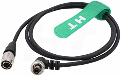 HangTon Hirose 4 Pin Megfelelő Szöget Zár DC tápkábel Sony F55 Kamera Zaxcom Lectrosonics SR Vevő PIX-E5, SmallHD, Atomos