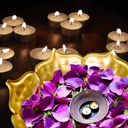 Lakás Store™ Lotus Design Dekorációs 6 Hüvelyk Fém Tál Arany Kivitelben Urli az Úszó Gyertyák, Virágok Tervező Tál Potpourri