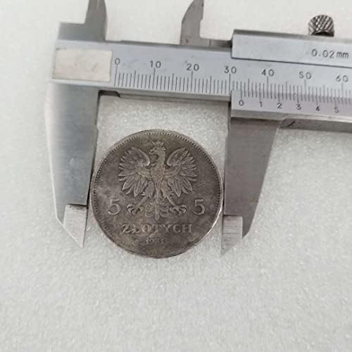 Antik Kézműves Külföldi Emlékérme Ezüst Dollár Gyűjtemény 2476