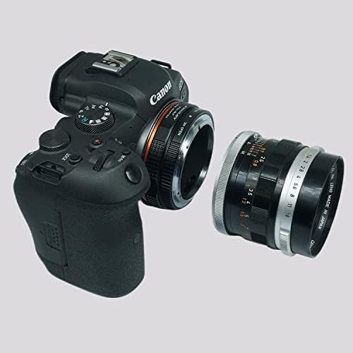 PHOLSY bajonett Adapter Nyílás Kar Kompatibilis Canon FD FL Objektív Canon EOS RF Mount Kamera Test EOS R8, R50, R6 Mark