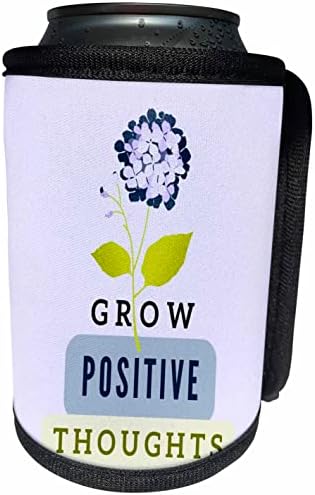 3dRose Virágos Design Szöveg Nő a Pozitív Gondolatok - Lehet Hűvösebb Üveg Wrap (cc-363867-1)