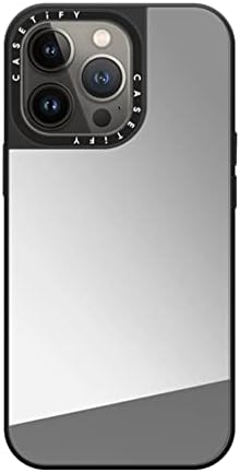 Casetify Tükör Esetben Magsafe Kompatibilis iPhone 13 Pro - Ezüst, Fekete