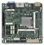 Supermicro Alaplap - Mini ITX - Intel Celeron J1900 - USB 3.0-2 x Gigabit LAN - fedélzeti Grafika - HD Audio