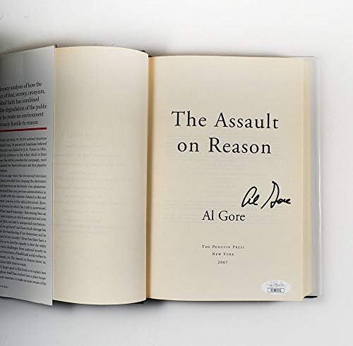 Al Gore, A Támadás Oka, hogy a Könyv Dedikált, Aláírt Hiteles SZÖVETSÉG COA