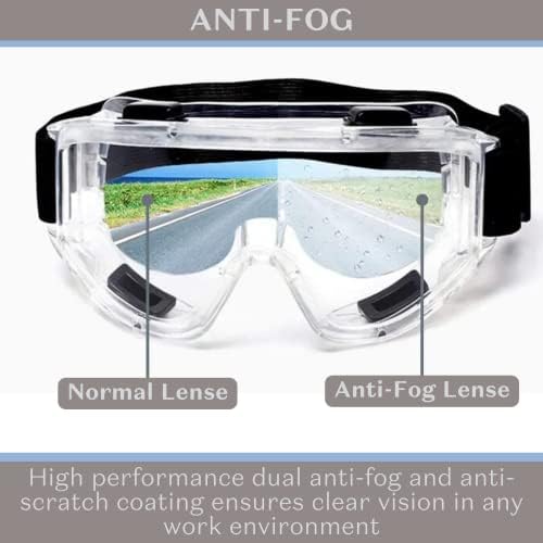 Anti-Köd Védő Védőszemüveg Labor Szemüveget (1 Csomag)