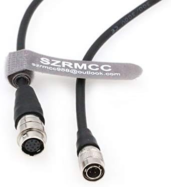 SZRMCC Hirose 4 Tűs Férfi Hirose 12 Pin-Női Start Stop Power Kábel Sony F55 F5 Fényképezőgép B4 2/3 Fujinon Nikon Mount Objektív