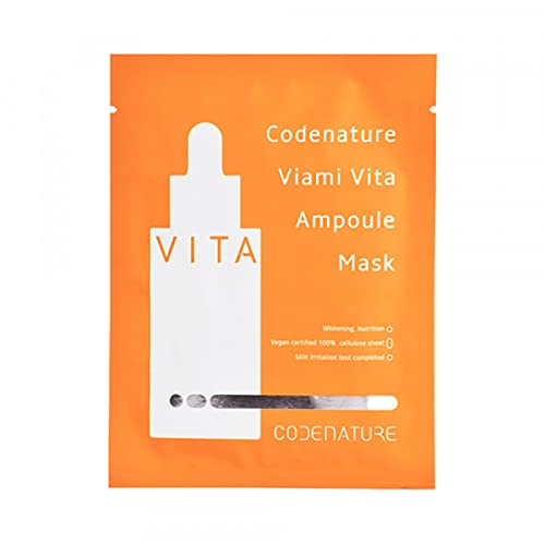 Codenature Viami Vita Ampulla Maszk (10 Lap) Táplálkozás, Vegan Hitelesített Cellulóz Lepedő