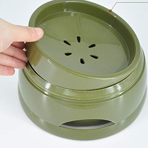 DHDM Pet Bowl-Nem-Változó, Nem Locsolás, Nem Locsolás Waterer, Hordozható Műanyag Tál Támogatás Tartozékok