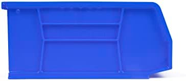 Hudson Exchange 11 x 11 x 5 Rakható Műanyag Tároló dobozban Lóg Tartály (Kék)