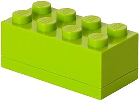 Szoba Koppenhága Mini Doboz Lego 8 Gombok, Világos Zöld