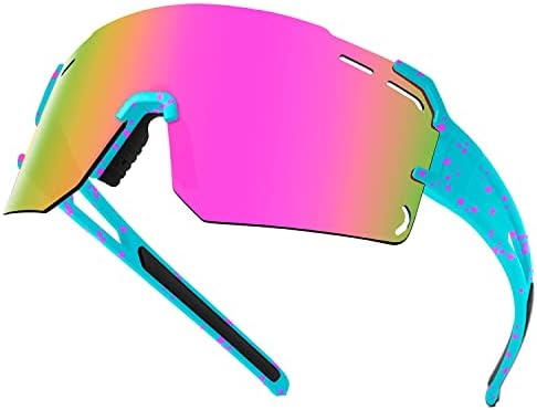 TOTOSALL Anti-UV Sport Polarizált Napszemüveg a férfiak, mind a nők a Viperák Stílusú Napszemüveg, vezetés, futás, túrázás,