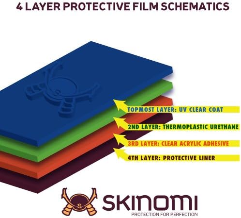 Skinomi Csiszolt Acél Teljes Test Bőr Kompatibilis Dell Venue 11 Pro (Teljes Lefedettség) TechSkin Anti-Buborék Világos Fólia