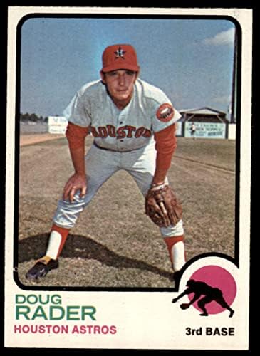 1973 Topps 76 Doug Rader Houston Astros (Baseball Kártya) EX Astros