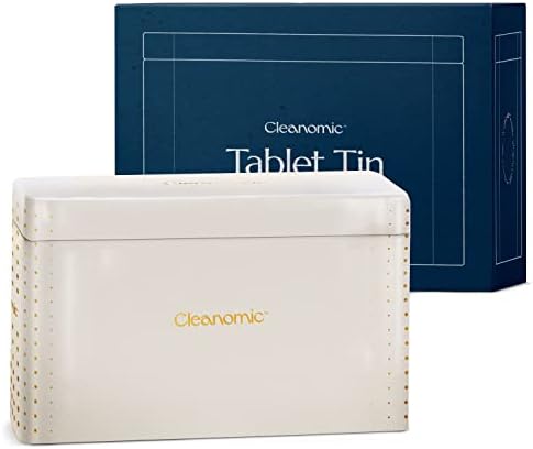 CLEANOMIC - Tablet Tin - Fedeles Tároló Tartályok
