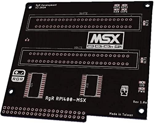 RPi400-MSX Adapter [432458-16] Beszúrni MSX Patronok Raspie
