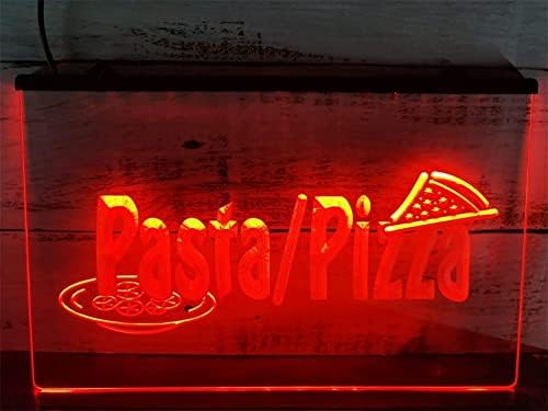 DVTEL Egyéni Pizza Szelet Tészta Bolt LED Neon felirat, USB Tompítása gyorsétterem Neon Lámpák, Fali Dekoráció Night Lights,40x30cm