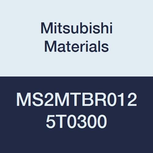 Mitsubishi Anyagok MS2MTBR0125T0300 MS2MTB Keményfém MSTAR Kúpos Labdát Orra Végén, Malom, 2 Közepes Fuvola, 1.25 mm Sarok