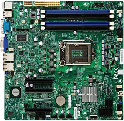 SUPERMICRO MBD-X9SCL-O LGA 1155 Intel C202 Micro ATX Intel Xeon E3 Szerver Alaplap